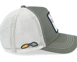 Looney Tunes Bugs Bunny Olive/White Trucker - Capslab