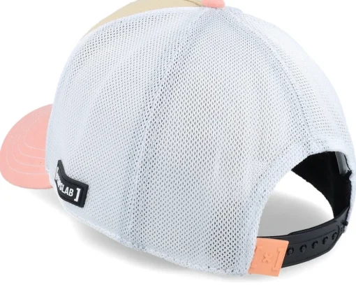 Looney Tunes Bugs Bunny White/Beige/Pink Trucker - Capslab