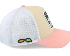 Looney Tunes Bugs Bunny White/Beige/Pink Trucker - Capslab