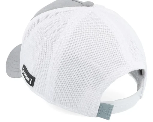 Looney Tunes Bugs Bunny White/Grey Premium A-Frame Trucker - Capslab
