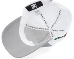 Looney Tunes Bugs Bunny White/Grey Premium A-Frame Trucker - Capslab