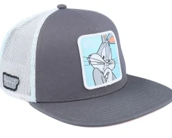 Looney Tunes Bugs Bunny White/Grey Trucker - Capslab