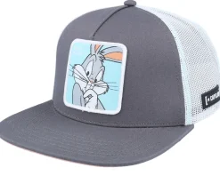 Looney Tunes Bugs Bunny White/Grey Trucker - Capslab