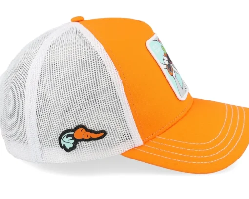 Looney Tunes Bugs Bunnywhite/Orange A-Frame Trucker - Capslab