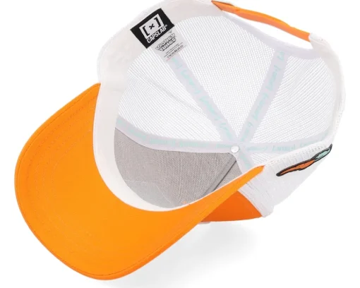 Looney Tunes Bugs Bunnywhite/Orange A-Frame Trucker - Capslab