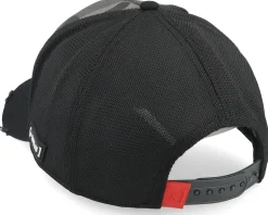 Looney Tunes Daffy Duck Black/Camouflage A-Frame trucker - Capslab