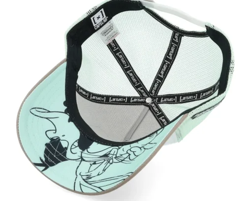Looney Tunes Daffy Duck Bugs Bunny Grey/White A-Frame Trucker - Capslab