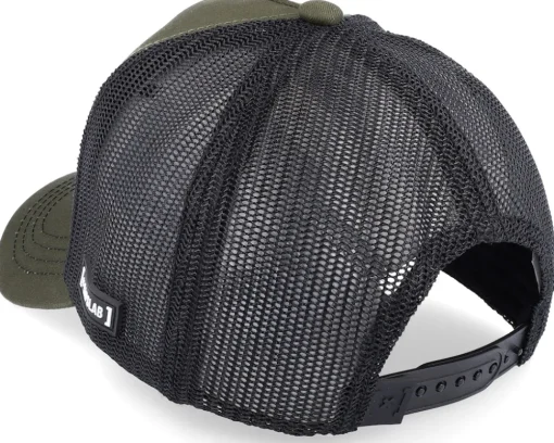 Looney Tunes Daffy Duck Olive/Olive/Black Trucker - Capslab