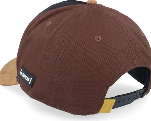 Looney Tunes Daffy Duck Premium Brown/Black A-Frame Trucker - Capslab