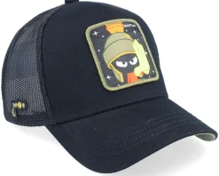 Looney Tunes Marvin the Martian Black/Black Trucker - Capslab