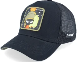 Looney Tunes Marvin the Martian Black/Black Trucker - Capslab