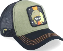 Looney Tunes Marvin the Martian Green/Black Trucker - Capslab