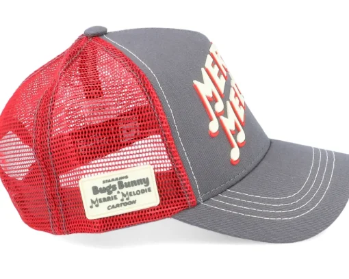 Looney Tunes Merrie Melodies Grey/Red Trucker - Capslab