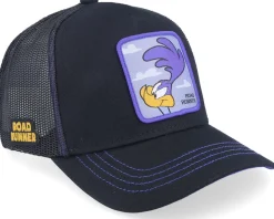 Looney Tunes Road Runner Black/Black/Blue Trucker - Capslab