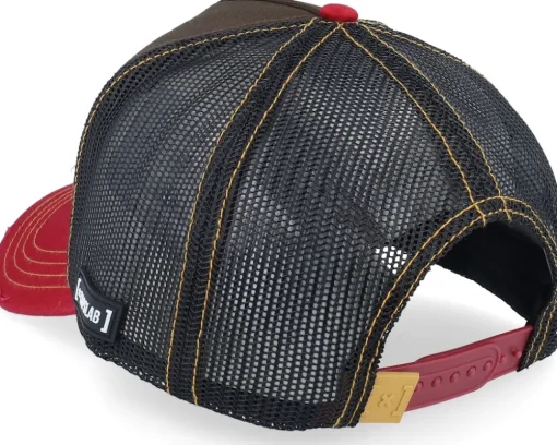 Looney Tunes Speedy Gonzales Black/Dark Green/Red A-Frame Trucker - Capslab
