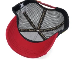 Looney Tunes Speedy Gonzales Black/Dark Green/Red A-Frame Trucker - Capslab