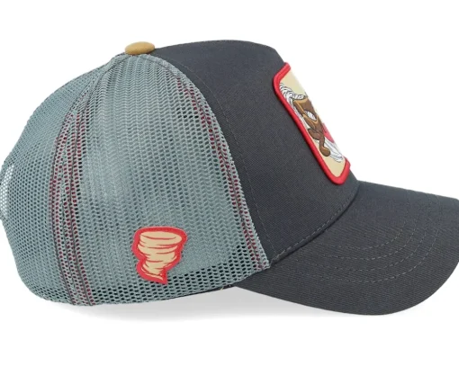 Looney Tunes Tasmanian Devil Taz Dark Grey Trucker - Capslab