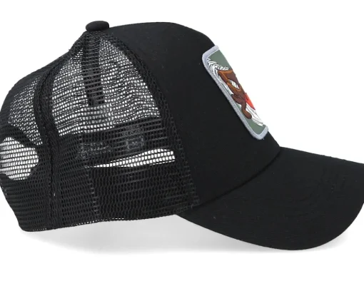Looney Tunes Tasmanian Devil Black/Black Trucker - Capslab
