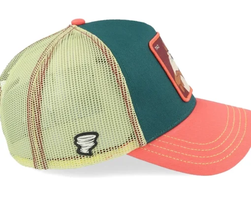Looney Tunes Taz Beige/Blue/Pink A-Frame Trucker - Capslab