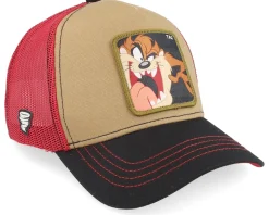 Looney Tunes Taz Yellow/Black/Red Trucker - Capslab