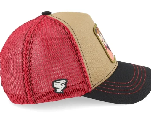 Looney Tunes Taz Yellow/Black/Red Trucker - Capslab