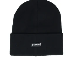 Looney Tunes Wile E Coyote Beanie Black Cuff - Capslab