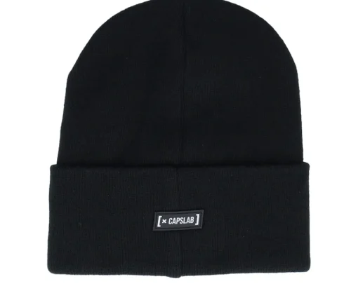 Looney Tunes Wile E Coyote Beanie Black Cuff - Capslab