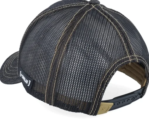 Looney Tunes Wile E Coyote Black Trucker - Capslab
