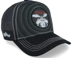 Looney Tunes Wile E Coyote Print/Black Trucker - Capslab