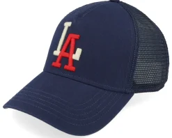 Los Angeles Angels Milb Archive Valin Navy Trucker - American Needle