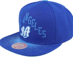 Los Angeles Angels Re-take Hwc Blue Snapback - Mitchell & Ness