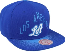 Los Angeles Angels Re-take Hwc Blue Snapback - Mitchell & Ness