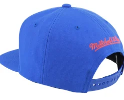 Los Angeles Clippers Embroidery Glitch Blue Snapback - Mitchell & Ness
