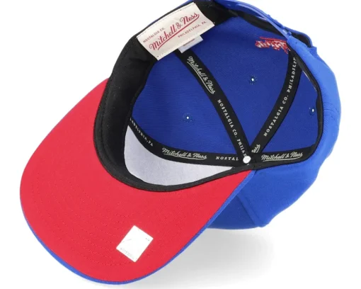 Los Angeles Clippers Embroidery Glitch Blue Snapback - Mitchell & Ness
