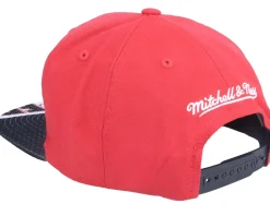 Los Angeles Clippers Slash Century Red/Black Snapback - Mitchell & Ness