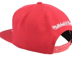 Los Angeles Clippers Team Ground 2.0 Red Snapback - Mitchell & Ness