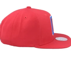Los Angeles Clippers Team Ground 2.0 Red Snapback - Mitchell & Ness