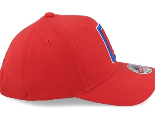 Los Angeles Clippers Team Ground Stretch Red Adjustable - Mitchell & Ness