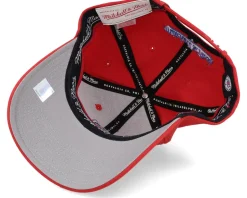 Los Angeles Clippers Team Ground Stretch Red Adjustable - Mitchell & Ness