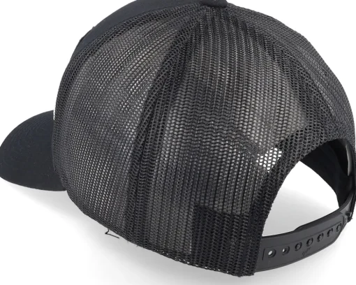 Los Angeles 3d & Patch Black Trucker - Bacpakr