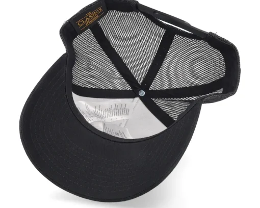 Los Angeles 3d & Patch Black Trucker - Bacpakr