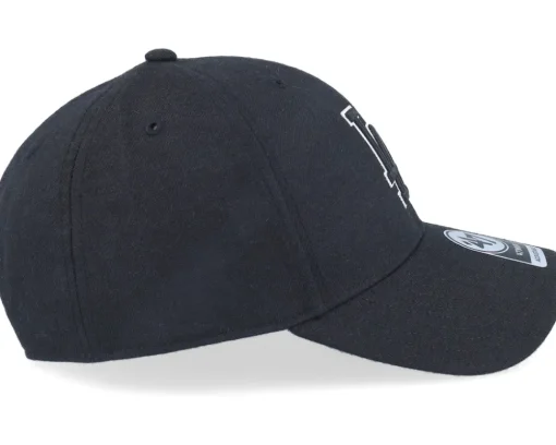 Los Angeles Dodgers 47 Mvp Black/Black/White Adjustable - 47 Brand