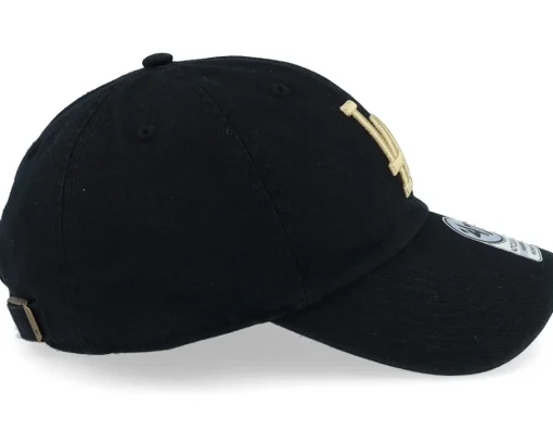 Los Angeles Dodgers Bagheera Under Clean Up Black Dad Cap - 47 Brand