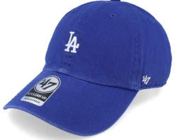 Los Angeles Dodgers Base Runner Clean Up Dark Maroon Dad Cap - 47 Brand