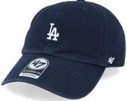 Los Angeles Dodgers Base Runner Clean Up Dark Maroon Dad Cap - 47 Brand