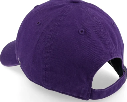 Los Angeles Dodgers Base Runner Clean Up Purple Dad Cap - 47 Brand