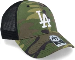 Los Angeles Dodgers Branson 47 Mvp Camo/Black Trucker - 47 Brand