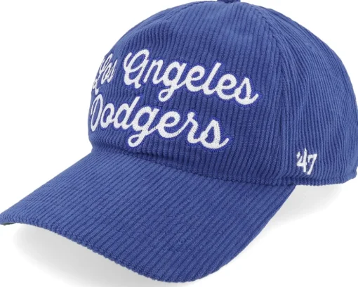 Los Angeles Dodgers Chainscript Hitch Lc Royal Dad Cap - 47 Brand