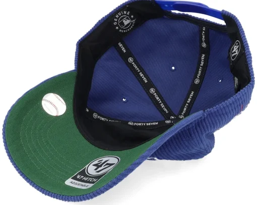 Los Angeles Dodgers Chainscript Hitch Lc Royal Dad Cap - 47 Brand