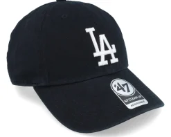 Los Angeles Dodgers Clean Up Black/White Adjustable - 47 Brand